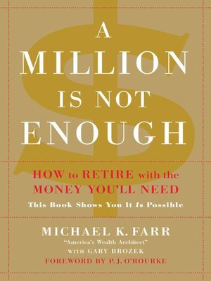 cover image of A Million Is Not Enough